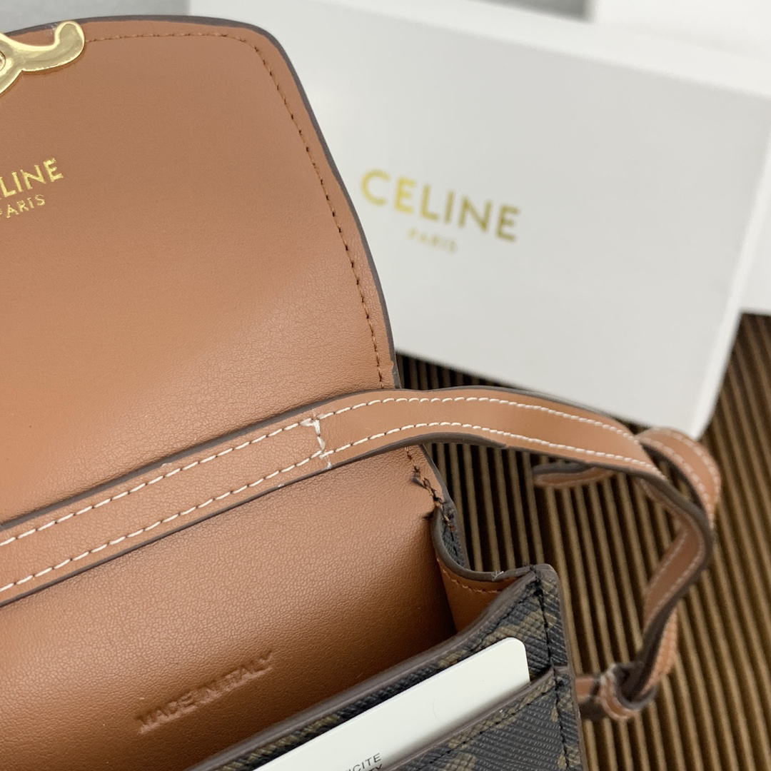 CELINE Triomphe Phone Bag - Image 7