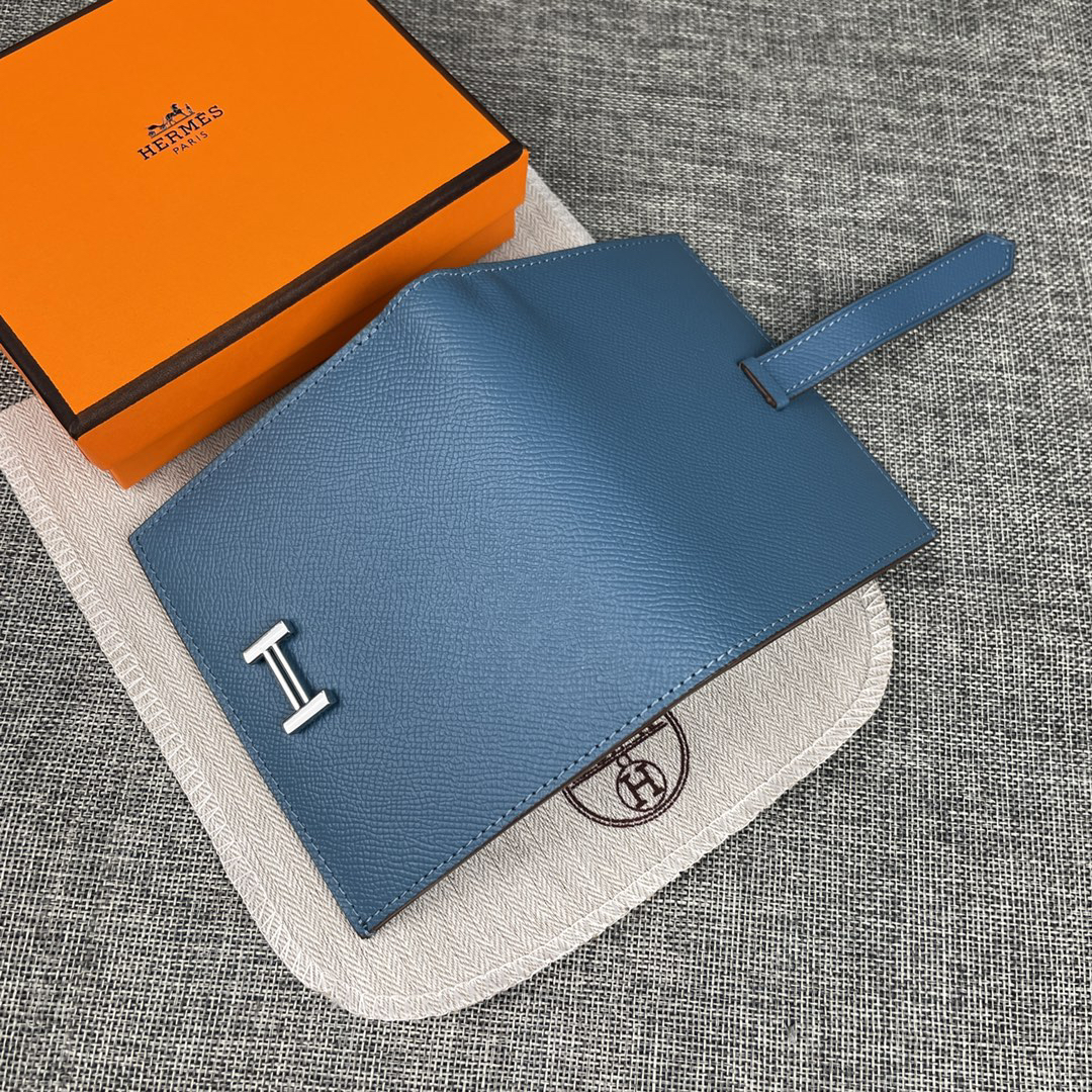 Hermes Palm-Grain Leather Wallet 5120 - Image 7