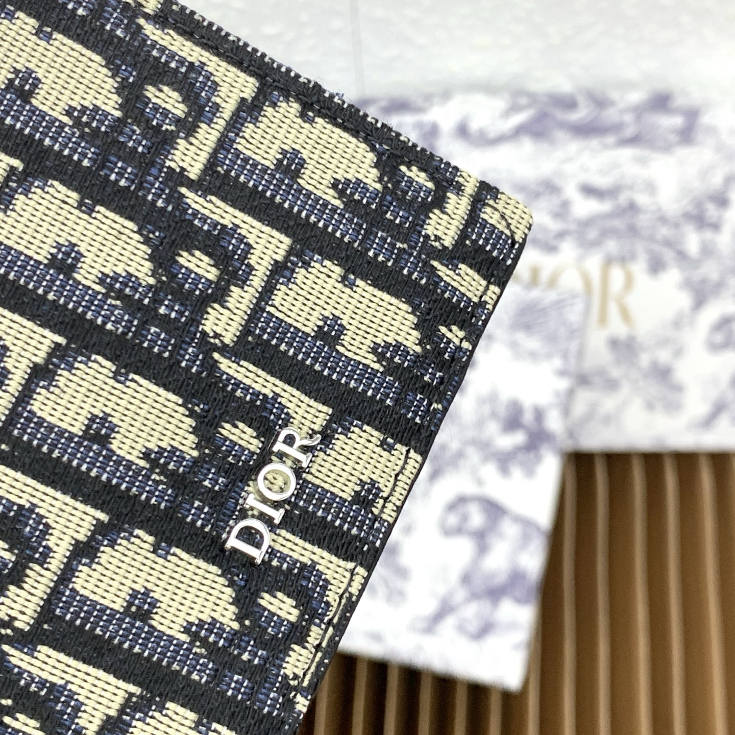 Dior Oblique Passport Holder - Image 7