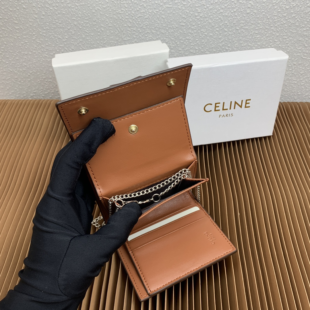 Triomphe Trifold Wallet - Image 7