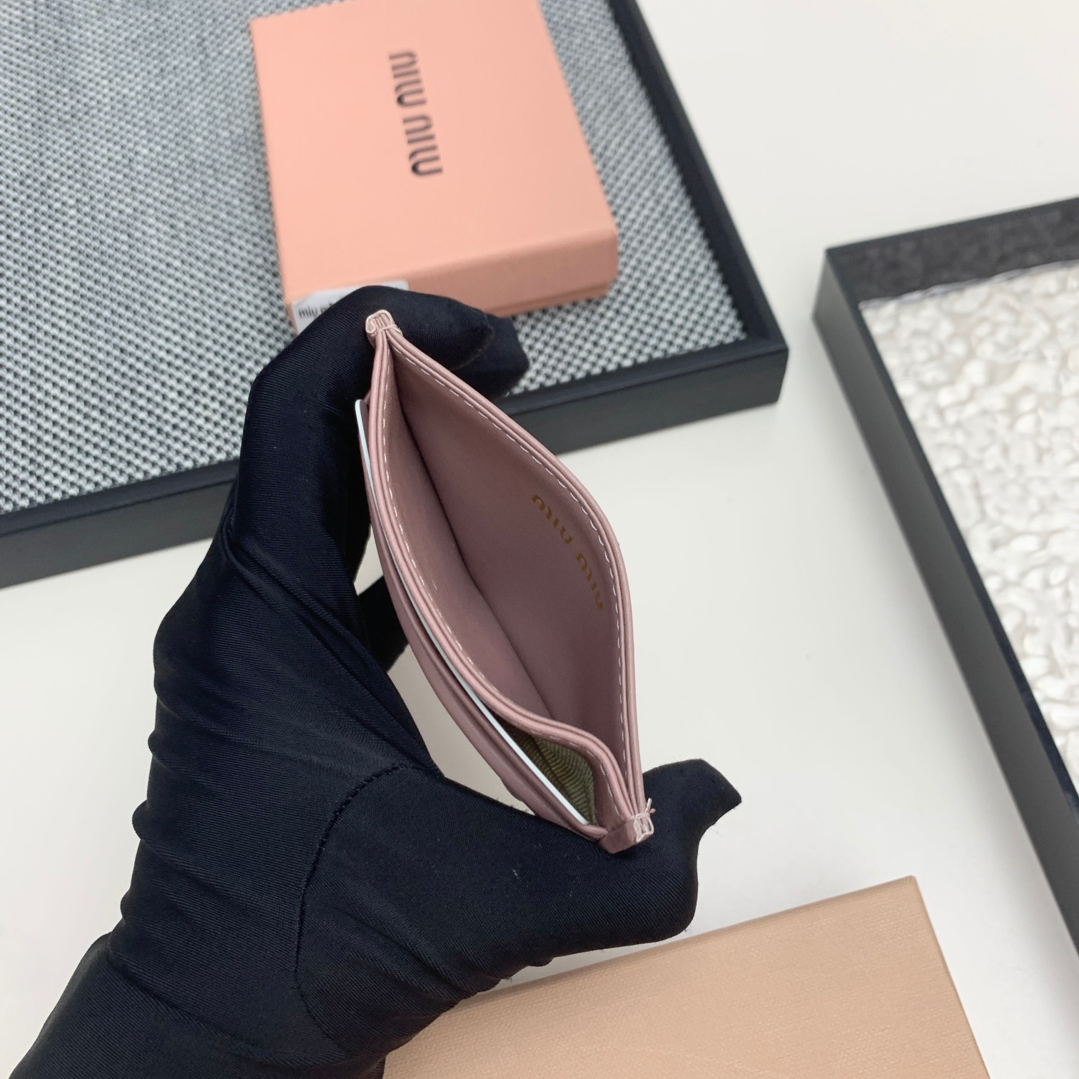 Miu Miu Lambskin Wallet - Image 7
