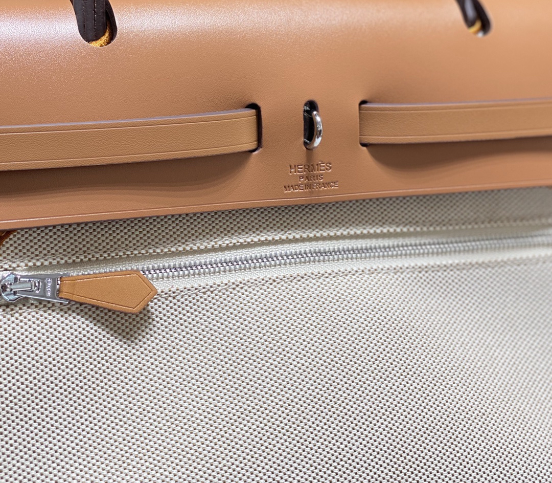 Hermès Herbag Zip Handbag - Image 7