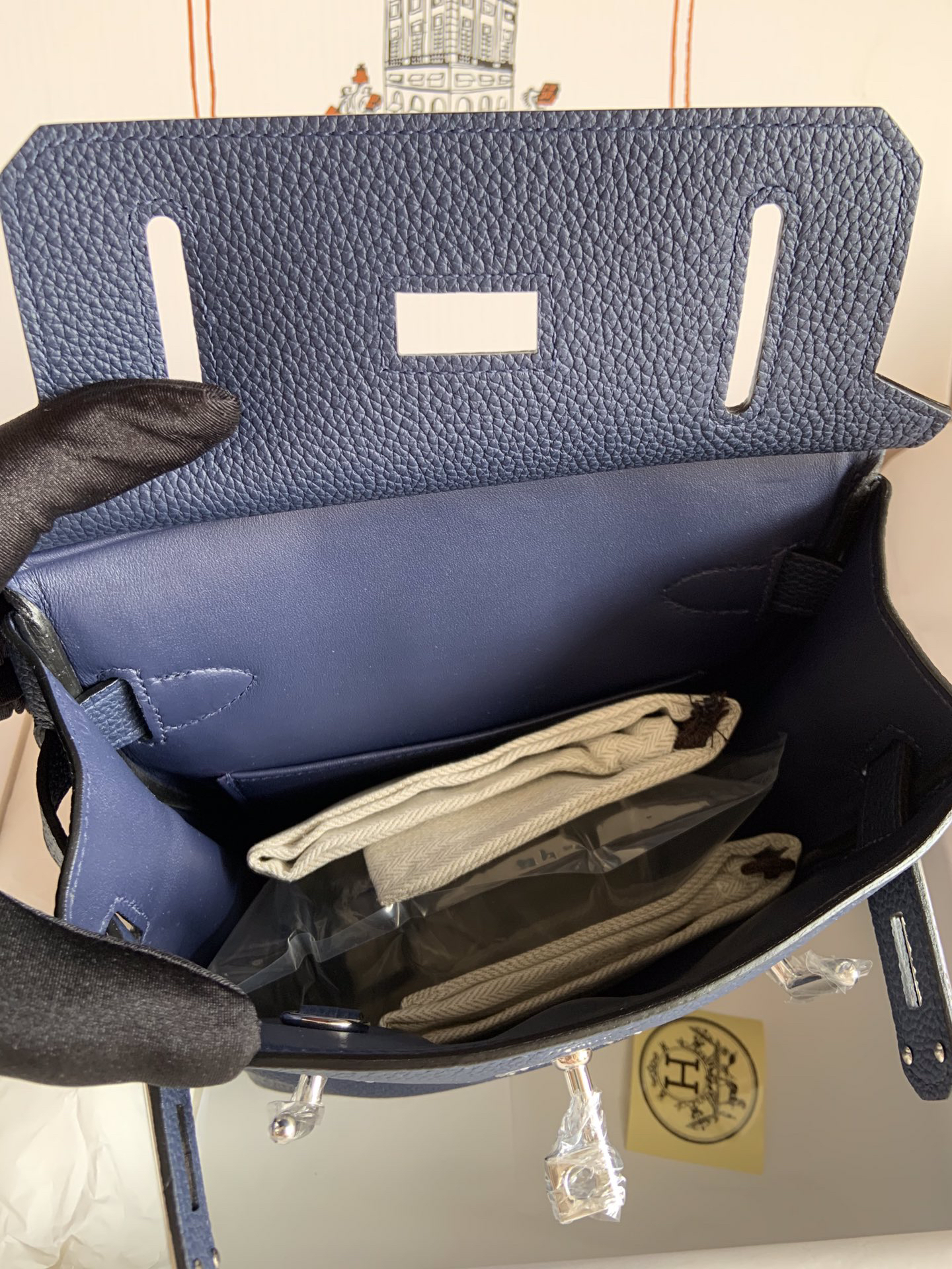 Hermes HAC A Dos Leather Belt Bag - Image 7