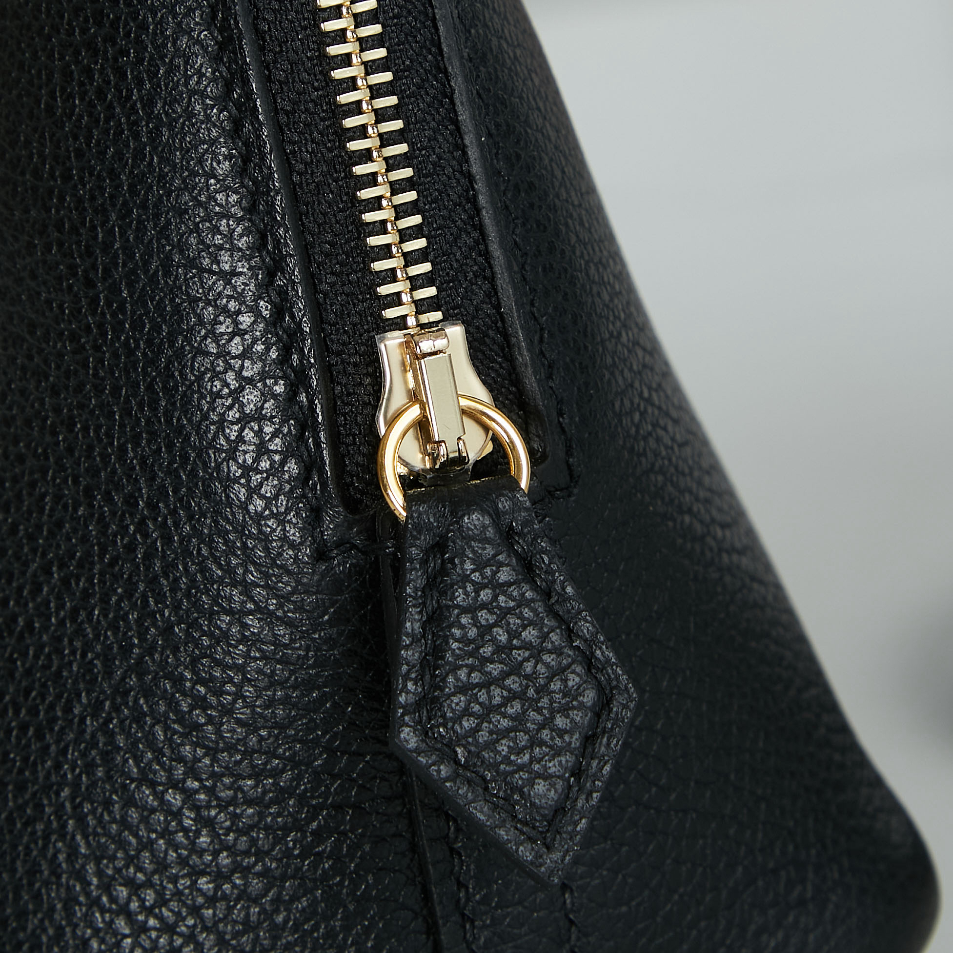 Hermes Bolide 19 Bowling Bag in Black Evercolor Leather - Image 7