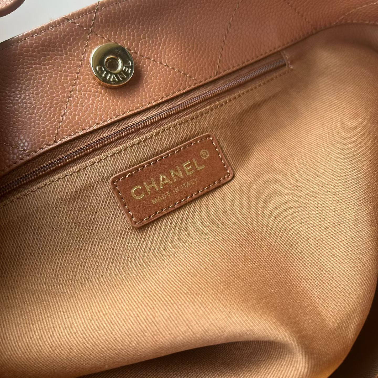 Chanel Calfskin Tote Bag AS6058 - Image 7