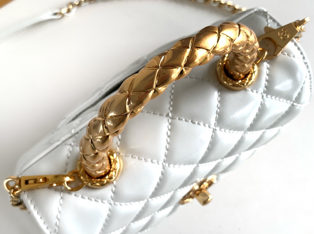 Chanel Coco Handle Classic Mini Handbag - Image 7