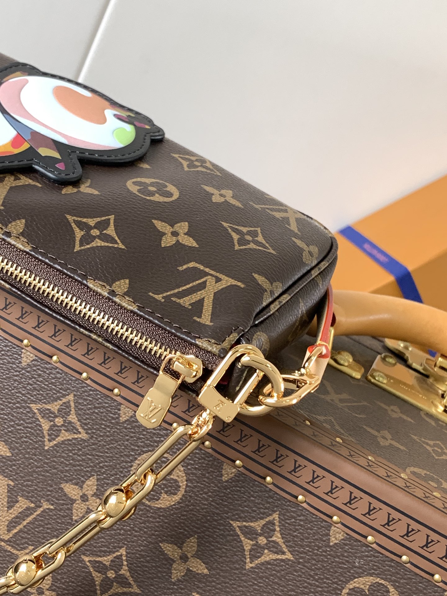 Louis Vuitton x Takashi Murakami Monogram Accessories Pouch - Image 7