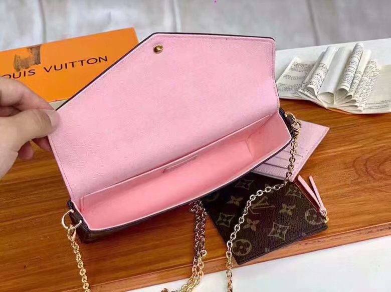 Louis Vuitton Félicie Three-Piece Clutch Bag - Image 7