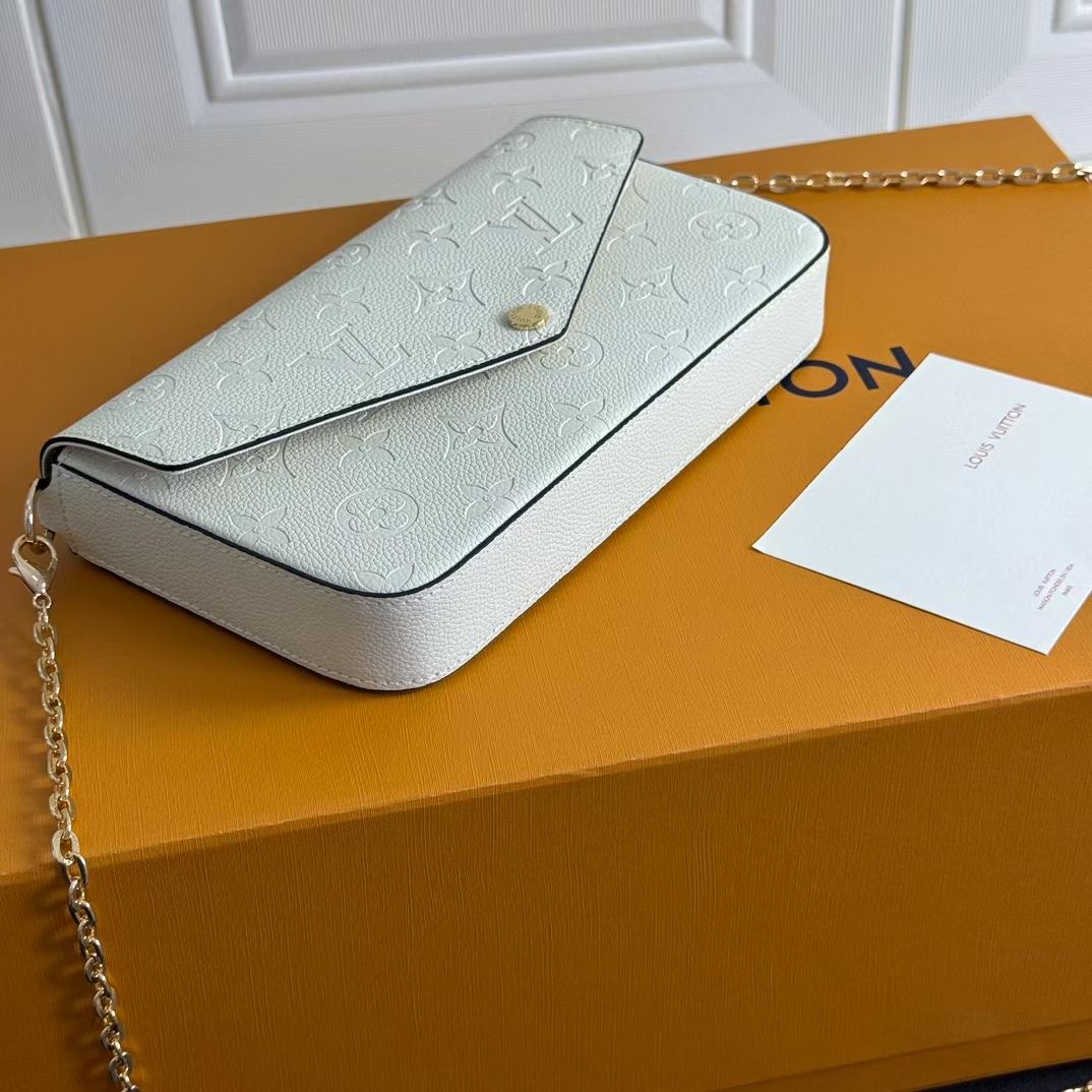 Louis Vuitton Félicie Pochette Three-in-One Chain Clutch - Image 7