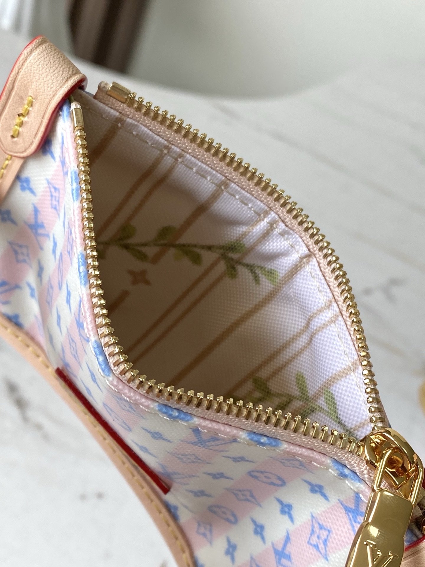 Louis Vuitton All In BB Bucket Handbag M29115 in Pink Monogram Canvas - Image 7