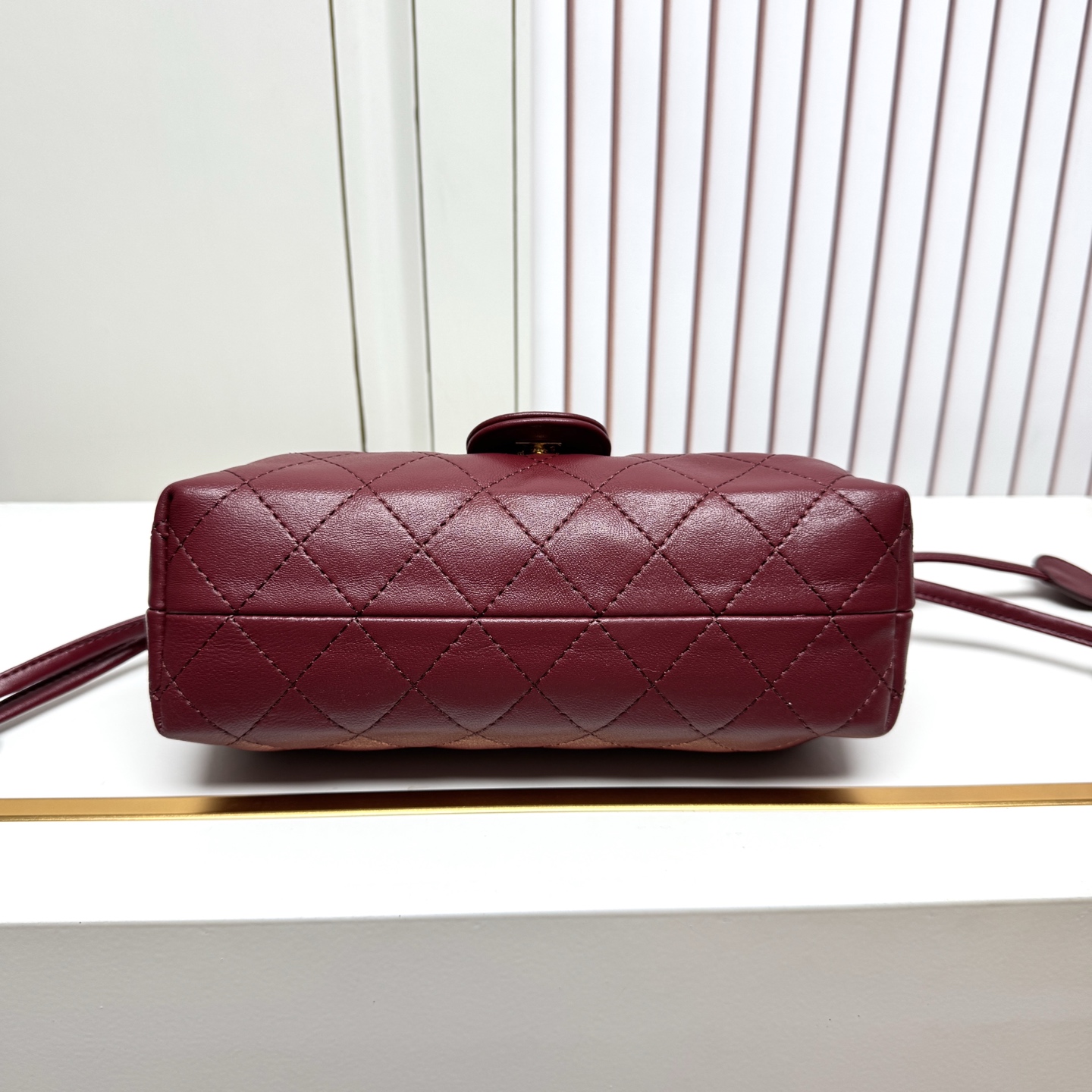 Chanel Quilted Drawstring Shoulder Bag in Black - Image 7