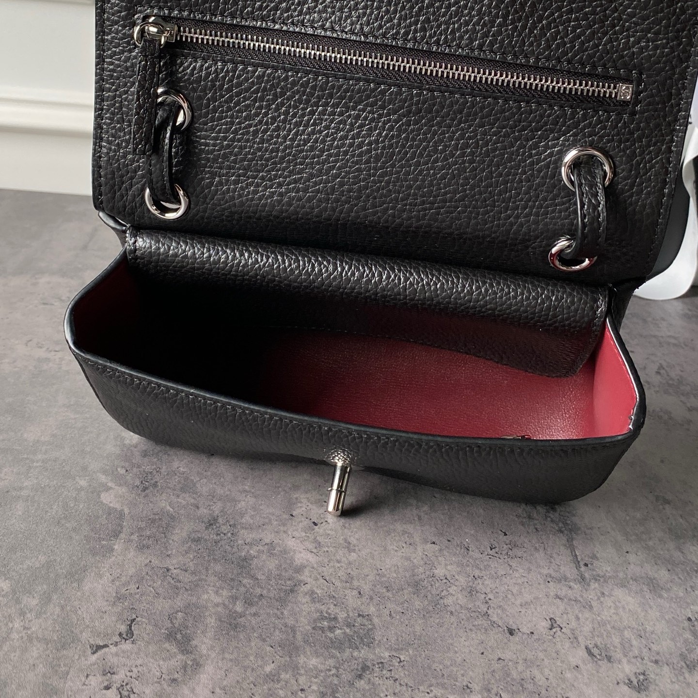 Chanel 26B Mini Flap Shoulder Bag AS6573 - Image 7