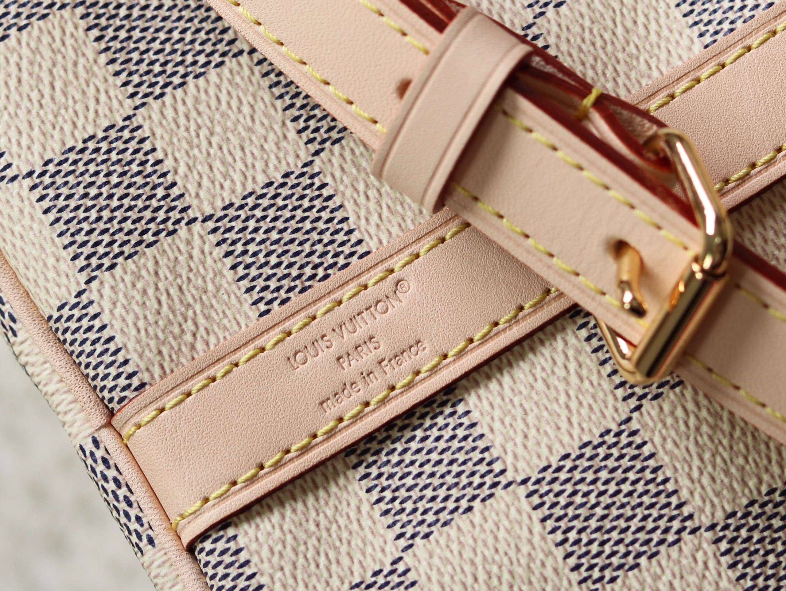 Louis Vuitton Speedy Bandouliere 25 Damier Azur Handbag - Image 7