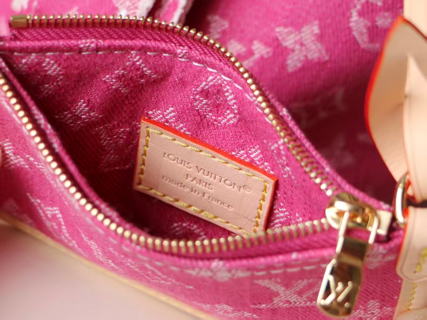 Louis Vuitton Denim Rendez-Vous All In BB Handbag - Image 7