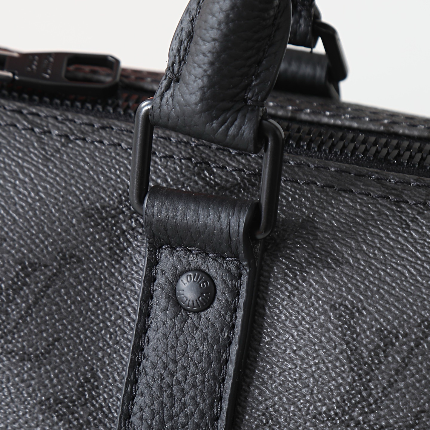 Louis Vuitton Keepall Bandoulière 25 Handbag M28369 in Monogram Midnight - Image 7