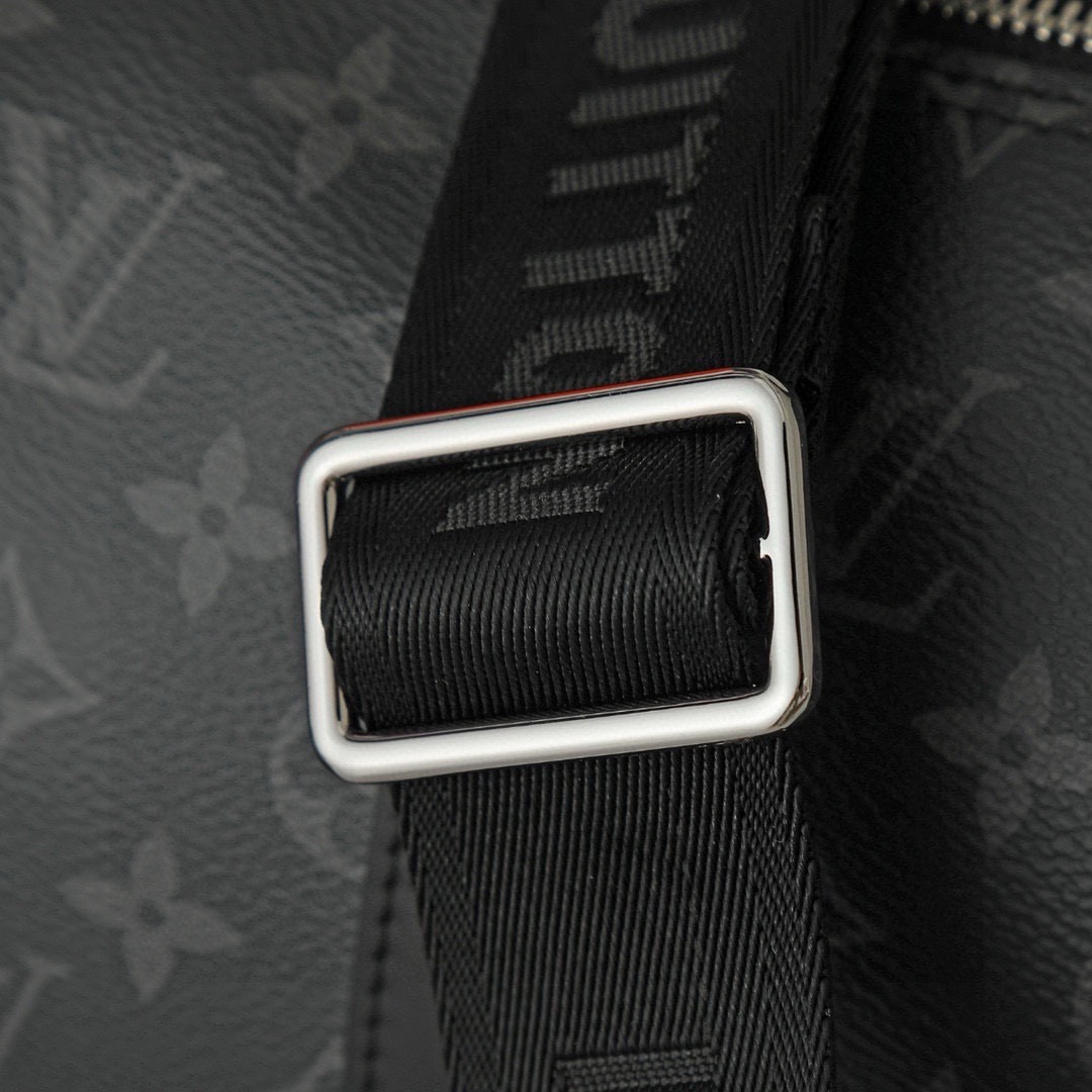 Louis Vuitton Keepall XS Monogram Eclipse Upside Down Travel Bag - Image 7