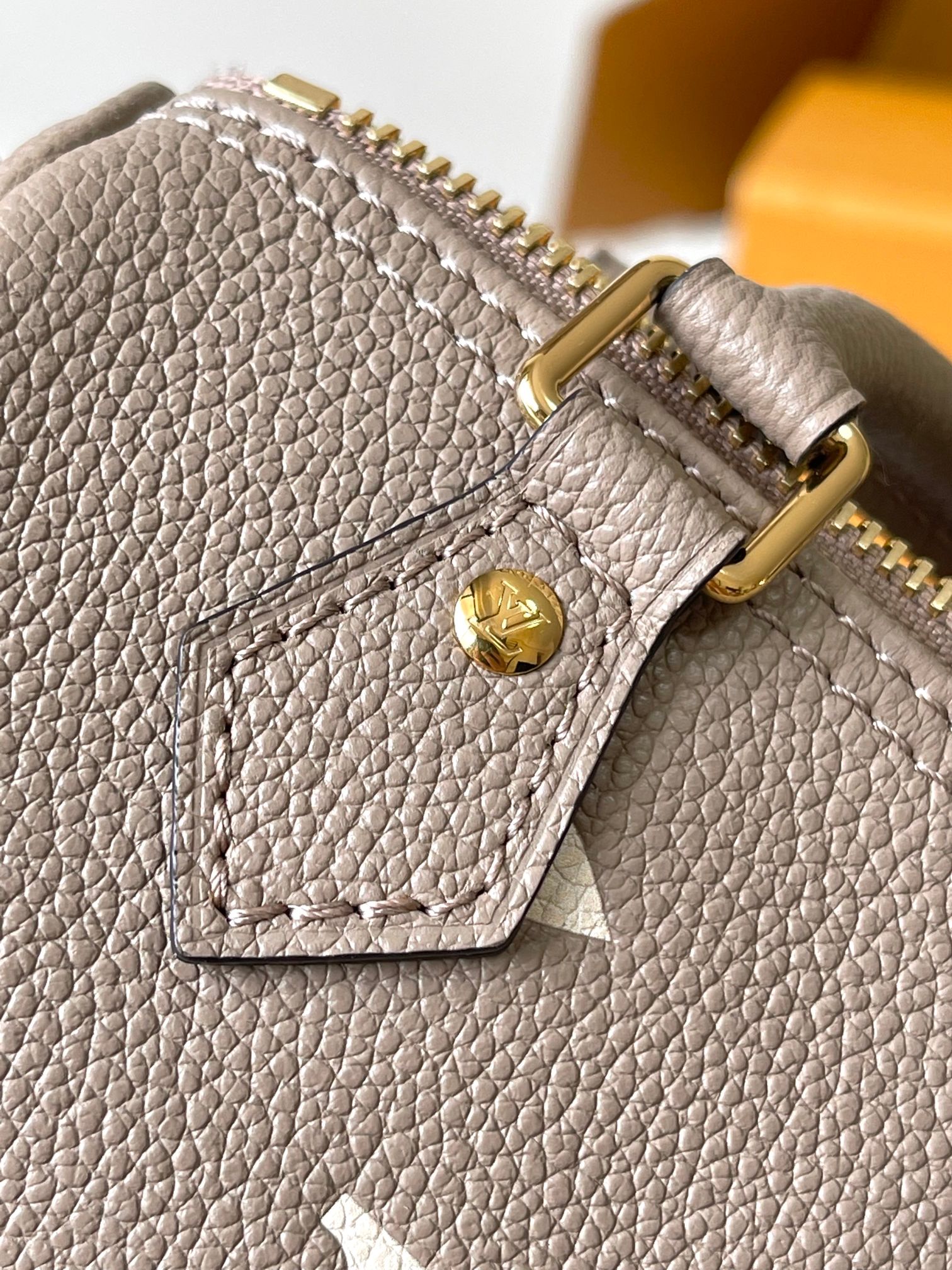 Louis Vuitton Nano Speedy Handbag M82890 in Elephant Gray - Image 7