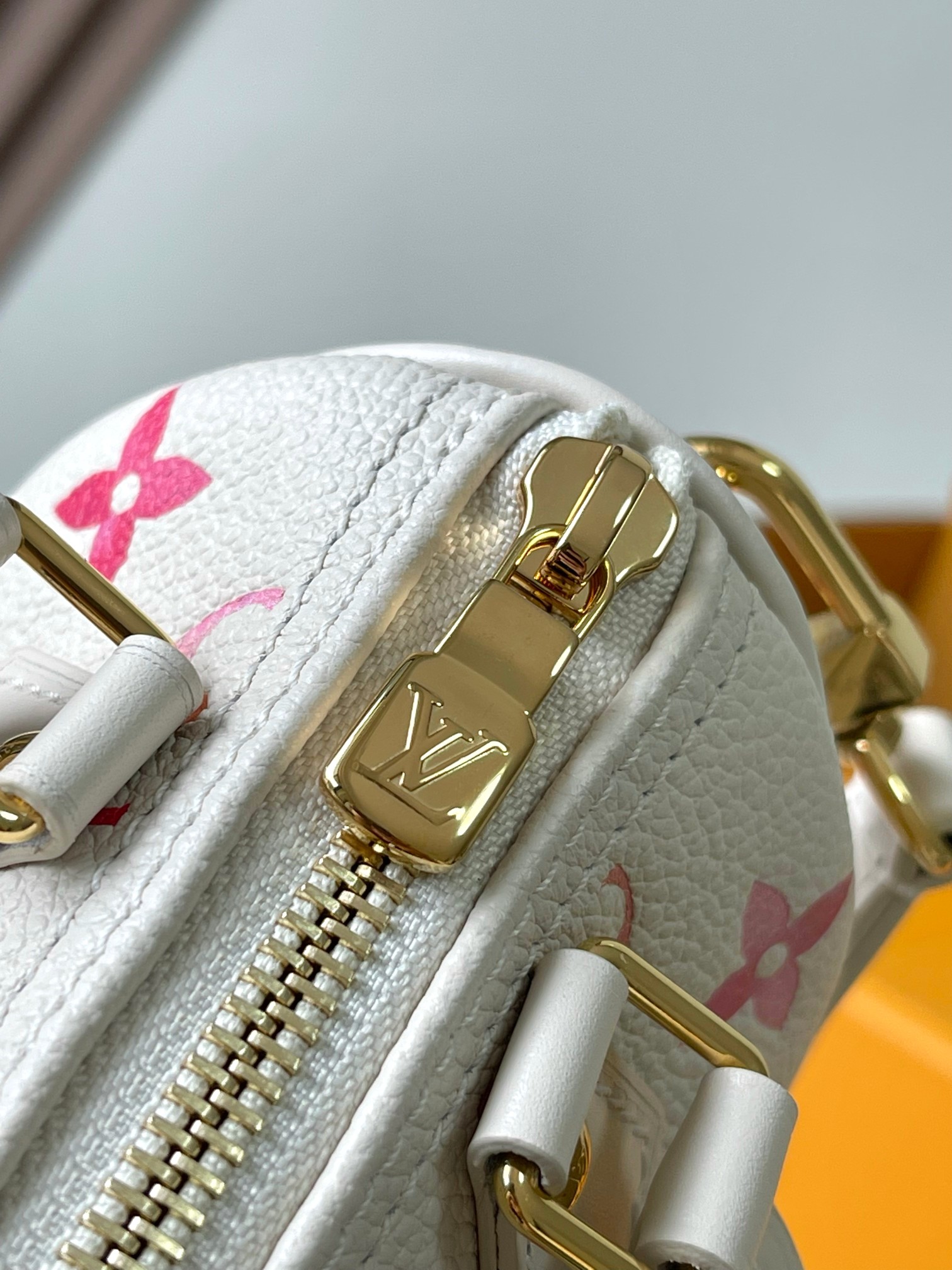 Louis Vuitton Nano Speedy Bag in Monogram Empreinte Leather - Image 7