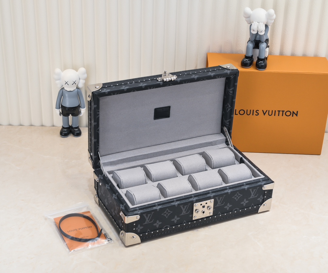 M4700B Monogram Watch Storage Case for 8 Watches - Image 7