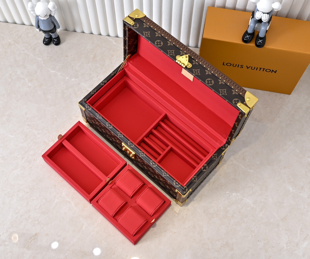 Louis Vuitton Monogram Multi-Jewelry Watch Box M20209 - Image 7