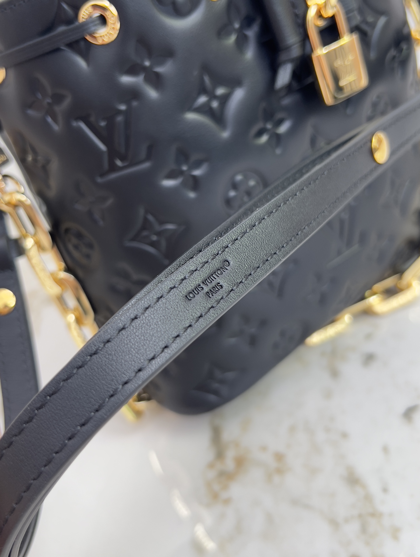 Louis Vuitton Coussin Monogram Leather Bucket Bag - Image 7