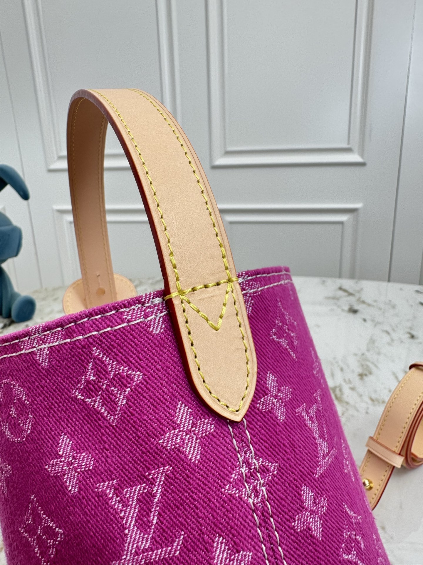 Louis Vuitton All In BB Denim Bucket Bag - Image 7