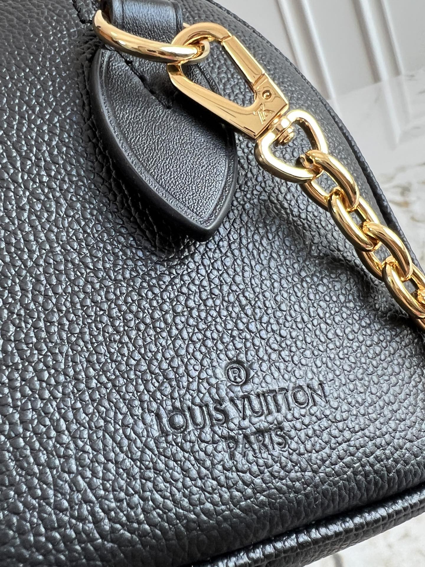 Louis Vuitton Speedy Bandoulière 20 Handbag in Monogram Empreinte Leather - Image 7