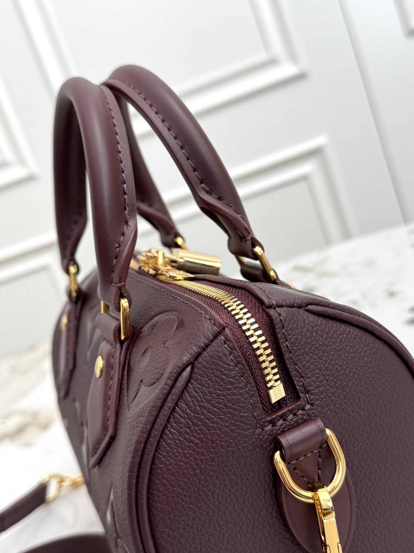 Louis Vuitton Sedy Bandouliere 20 Handbag, Bordeaux - Image 7