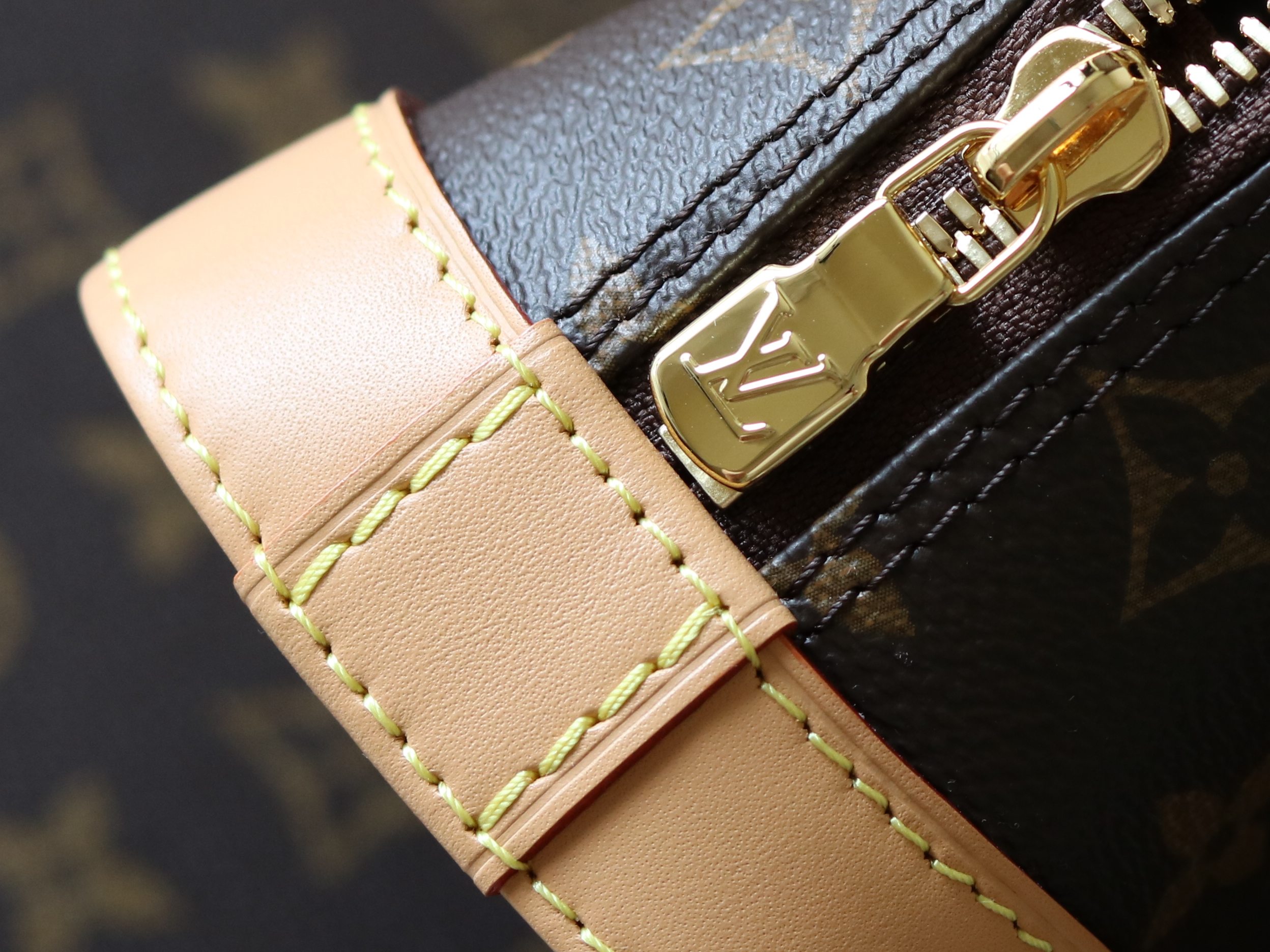 Louis Vuitton Nano Alma Handbag in Monogram Dune Canvas - Image 7