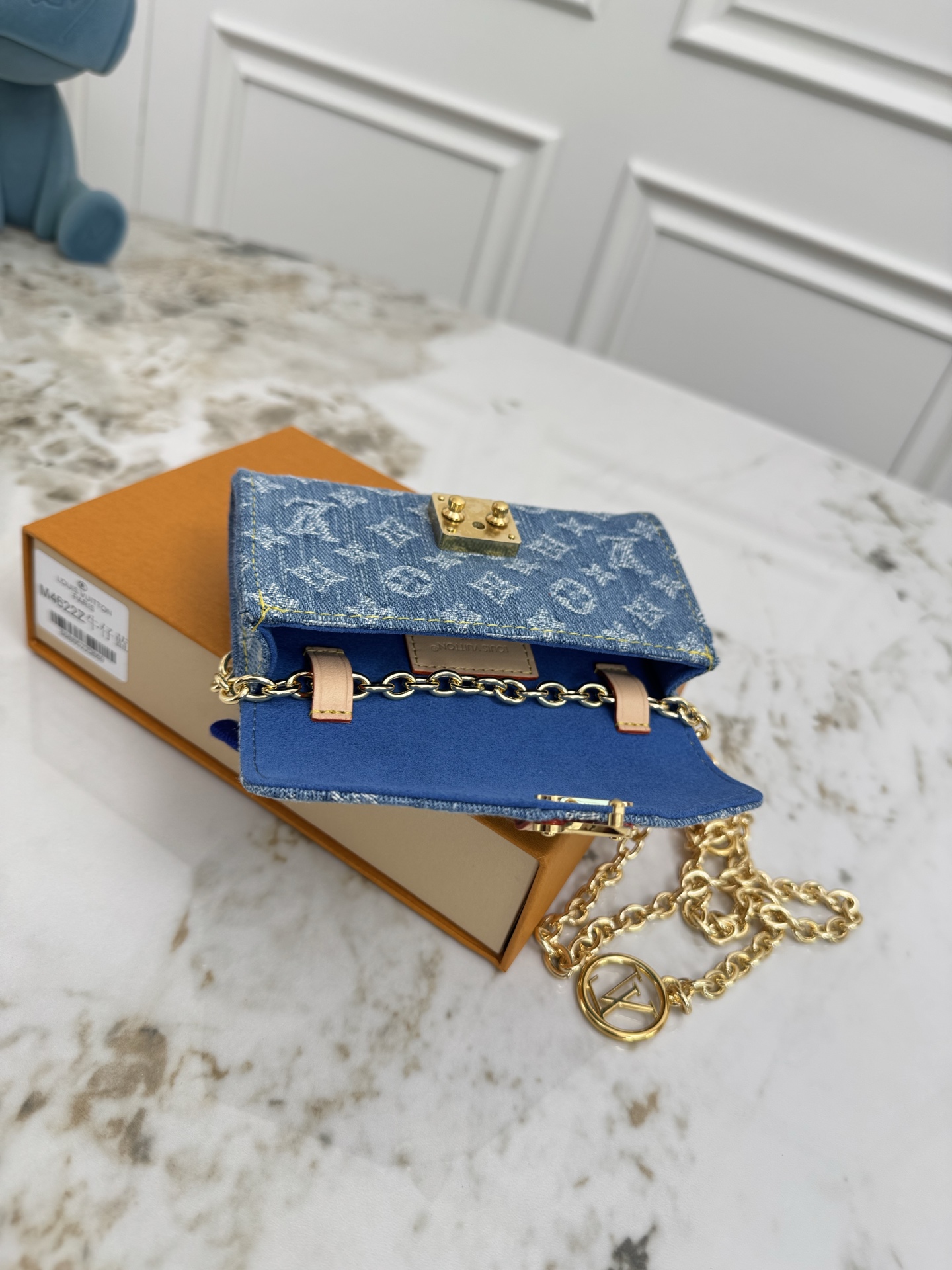 Louis Vuitton Pouch Metis Denim Crossbody Bag - Image 7