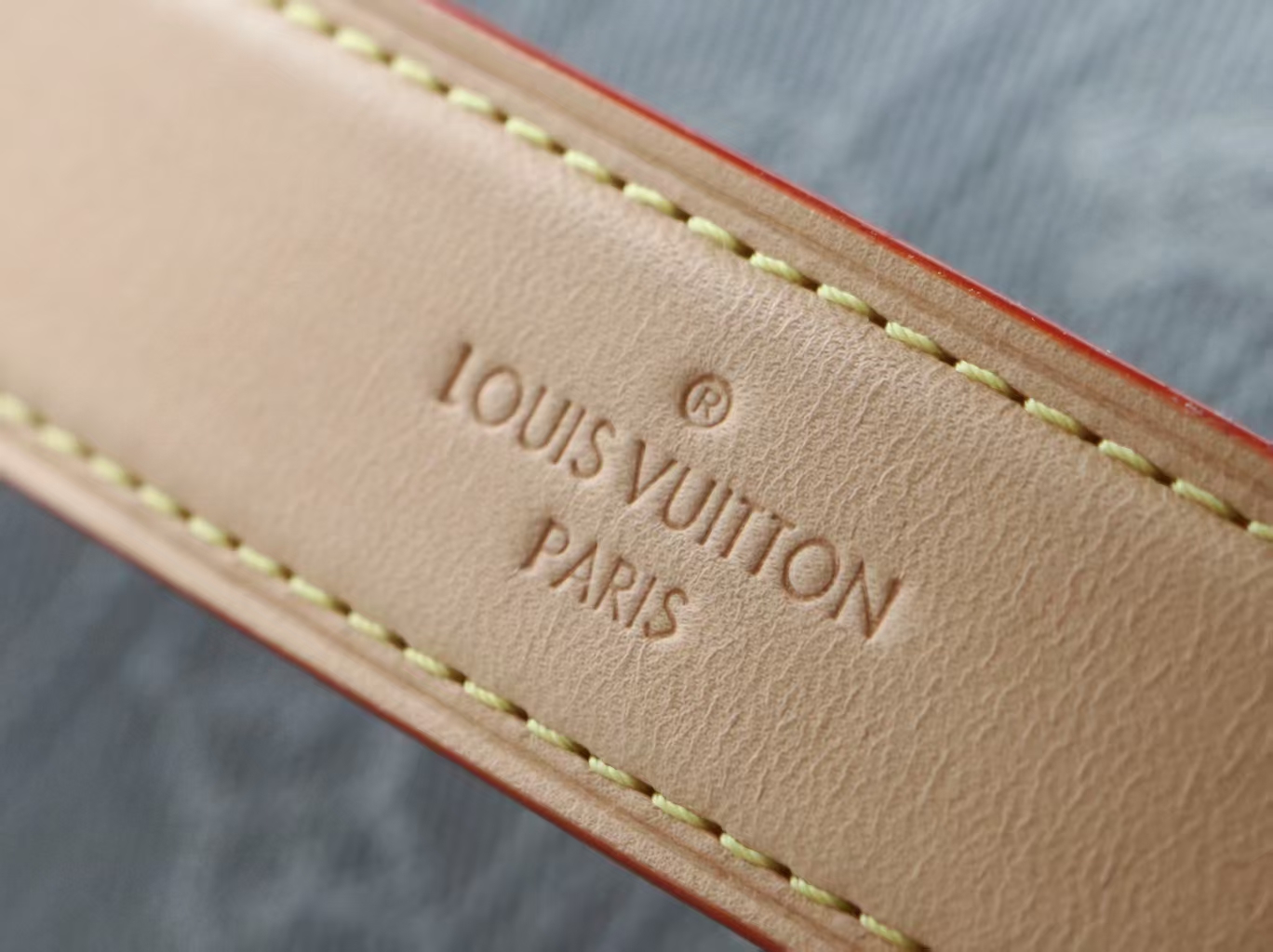 Louis Vuitton Side Trunk M13285 Medium Denim Shoulder Bag - Image 7