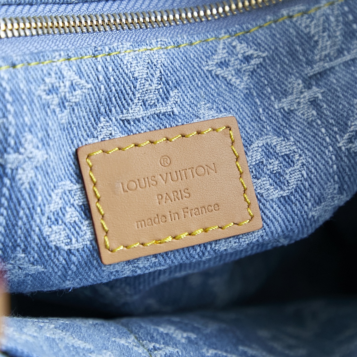 Louis Vuitton OnTheGo Small Denim Tote Bag M24897 - Image 8
