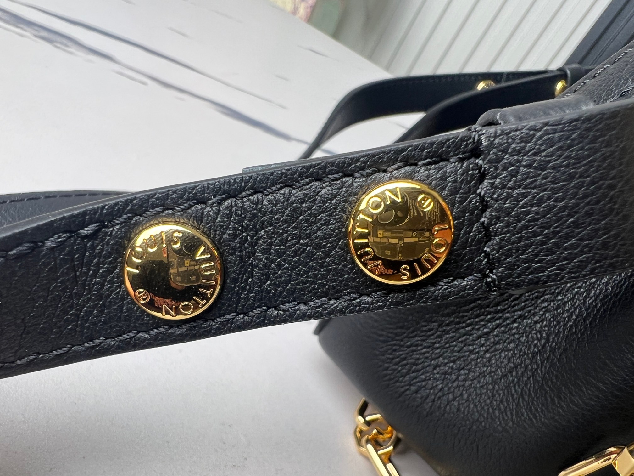 Louis Vuitton Dauphine Soft Medium Crossbody Bag M25209 in Black - Image 8