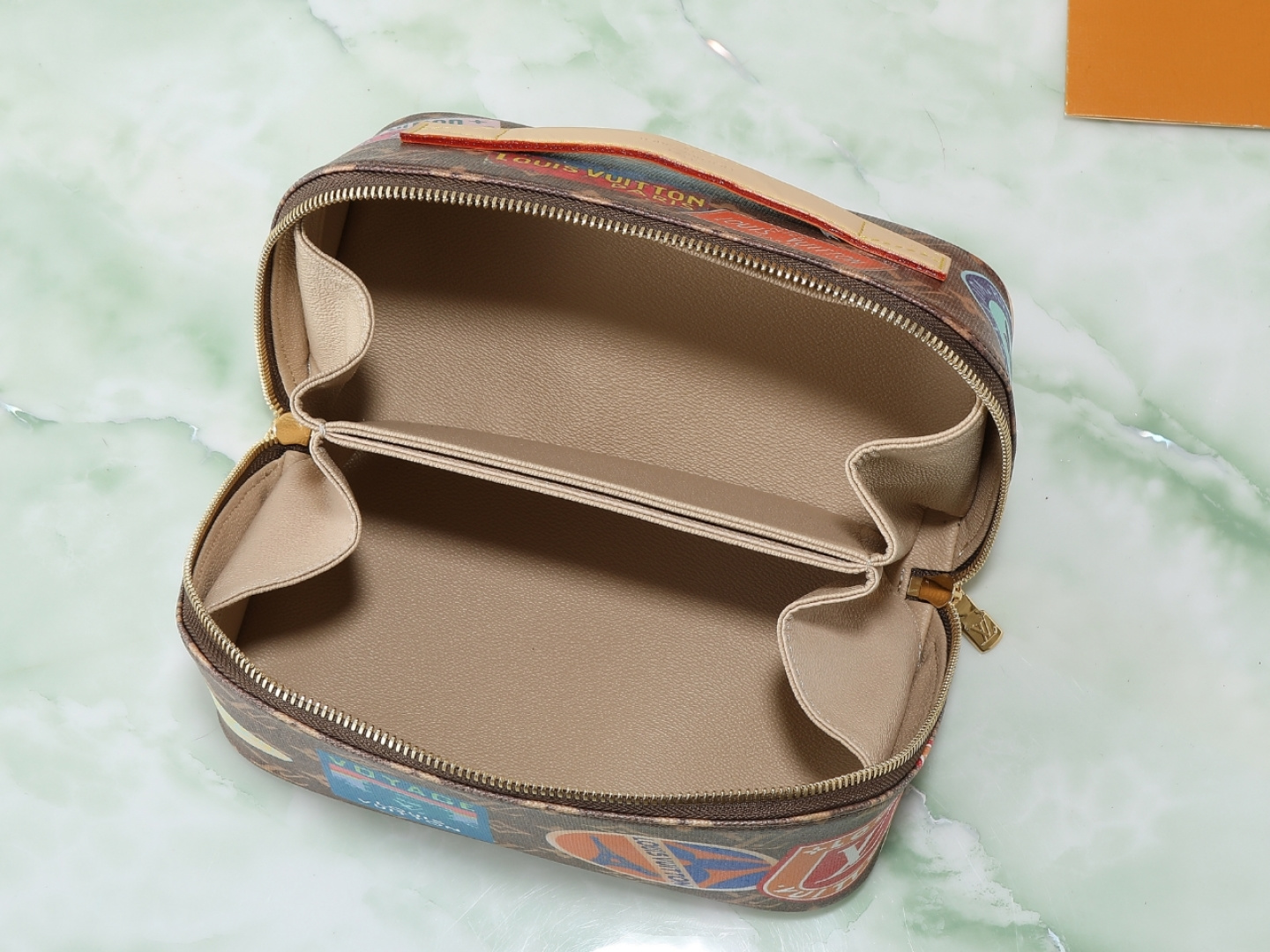 Louis Vuitton Monogram Cosmetic Pouch - Image 8