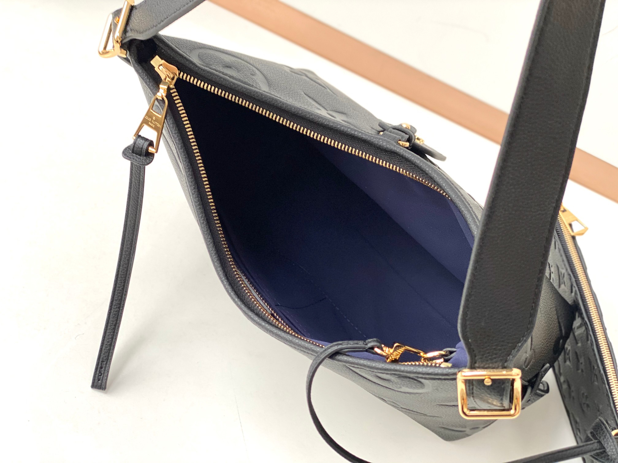 Louis Vuitton CarryAll Small Handbag in Monogram Empreinte Leather - Image 8