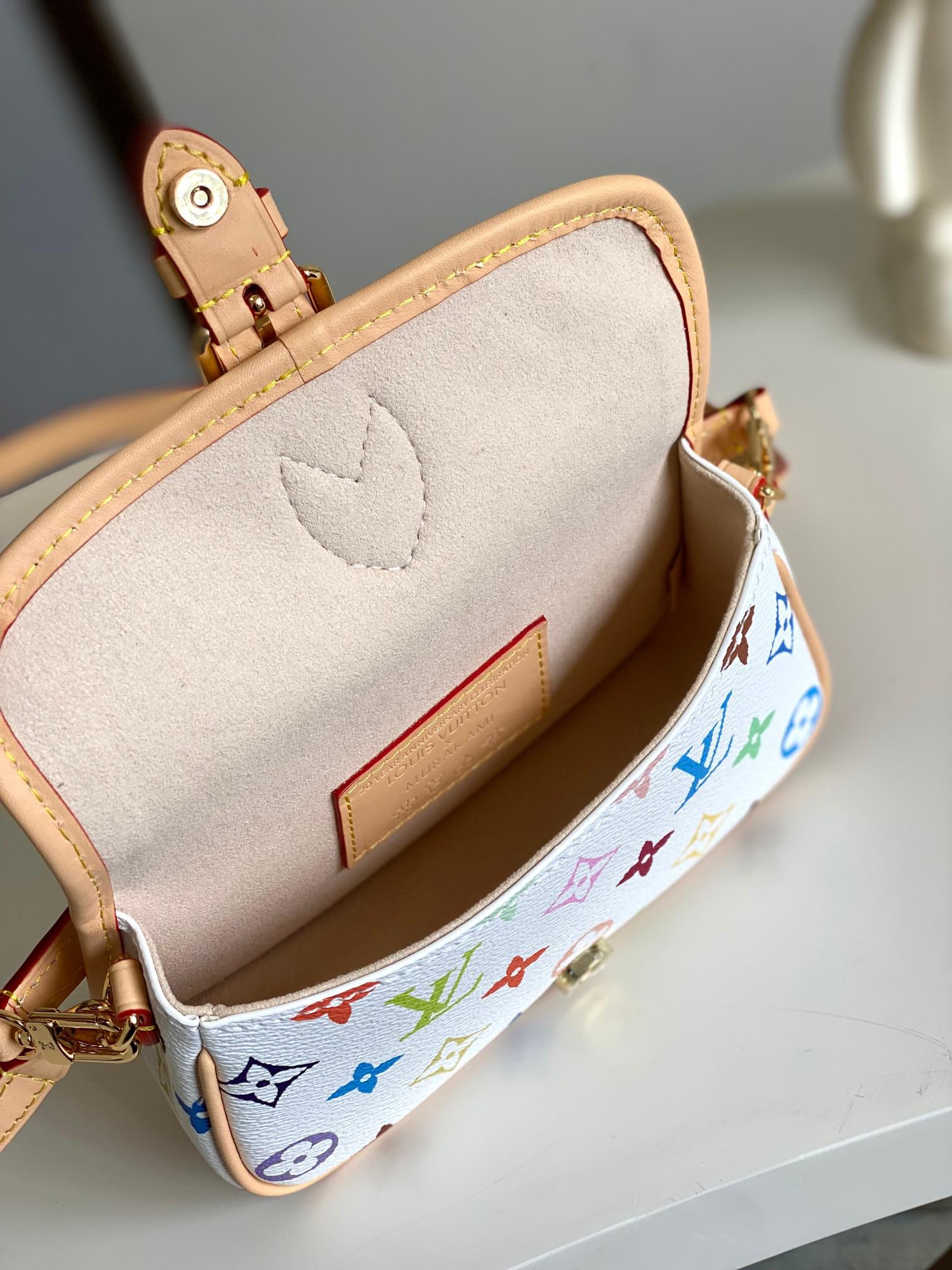 Louis Vuitton x Takashi Murakami Nano Diane Crossbody Bag - Image 8