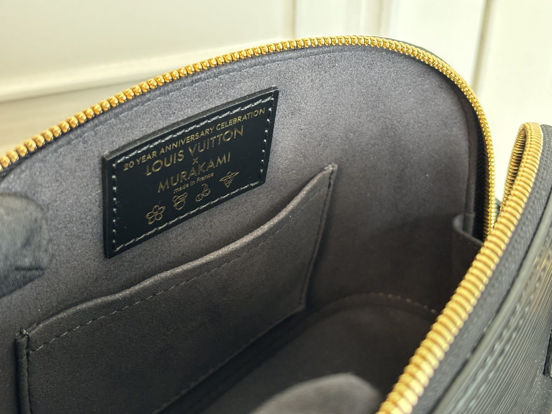Louis Vuitton x Murakami Alma BB Epi Leather Handbag - Image 8
