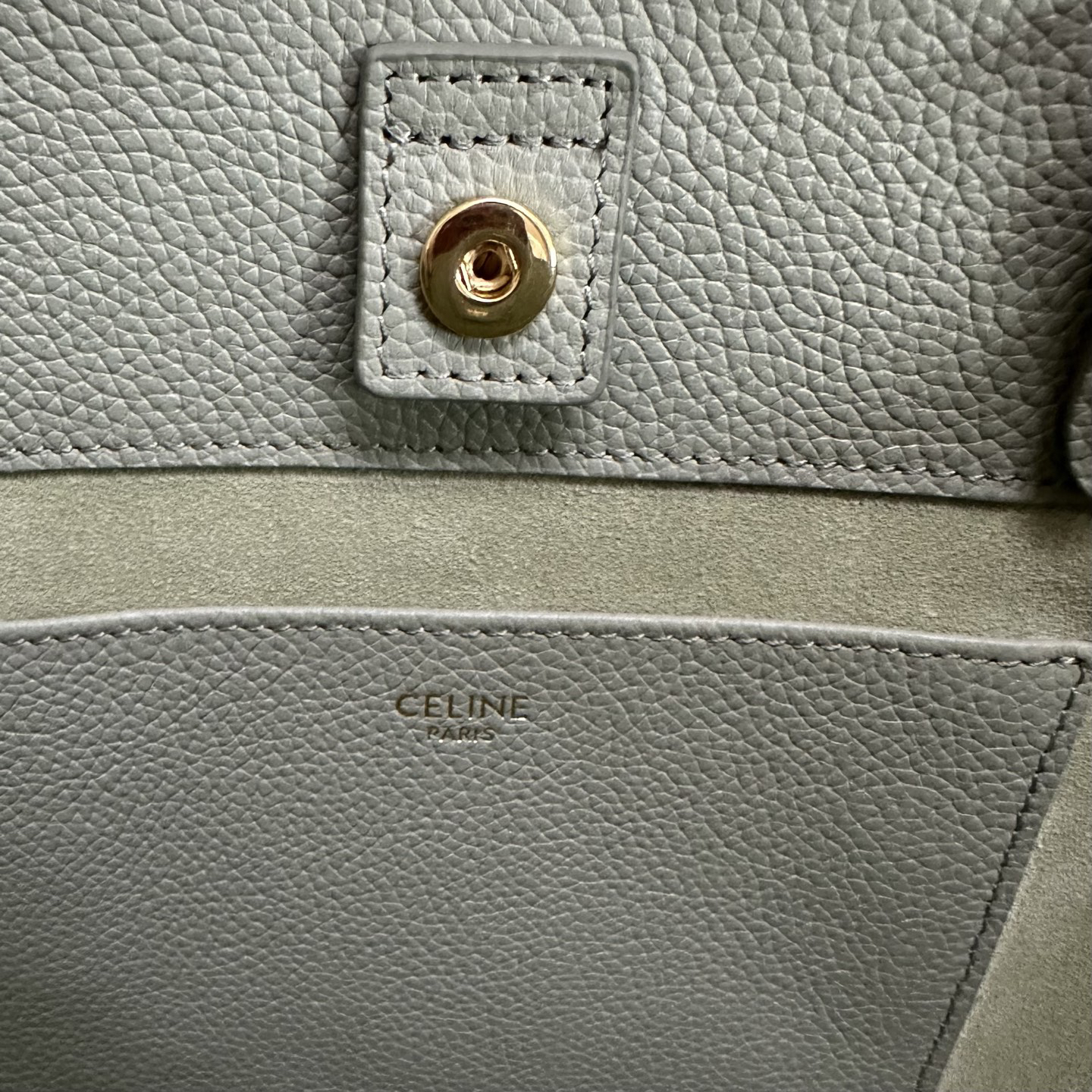 Cabas Anais Small Grained Calfskin Leather Tote Bag - Image 8
