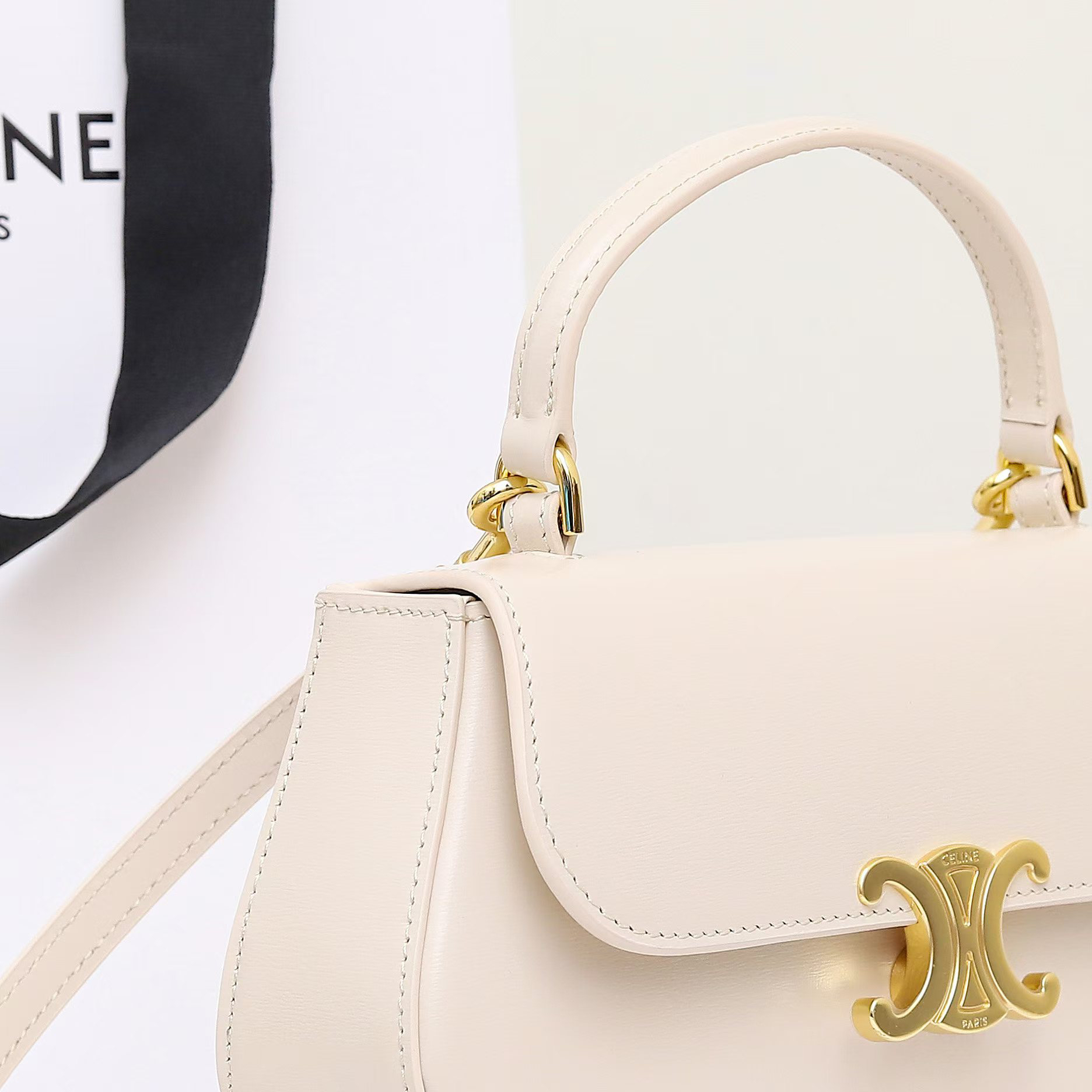 Lola Cowhide Leather Crossbody Bag - Image 8