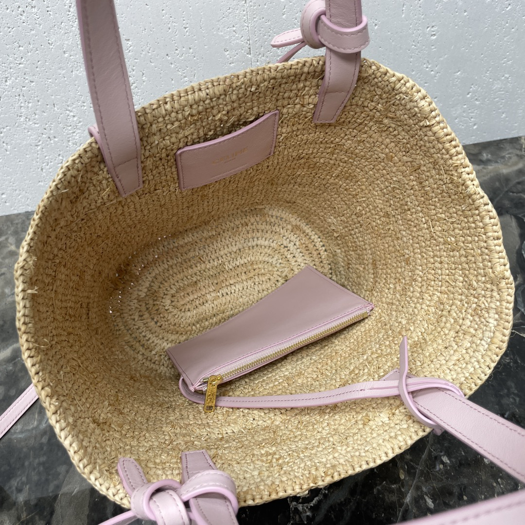 Celine Teen Woven Basket Handbag - Image 8