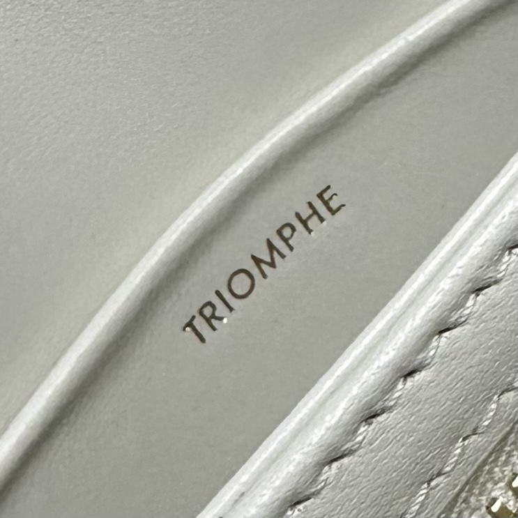 CELINE Teen Triomphe Turn-Lock Shoulder Bag - Image 8