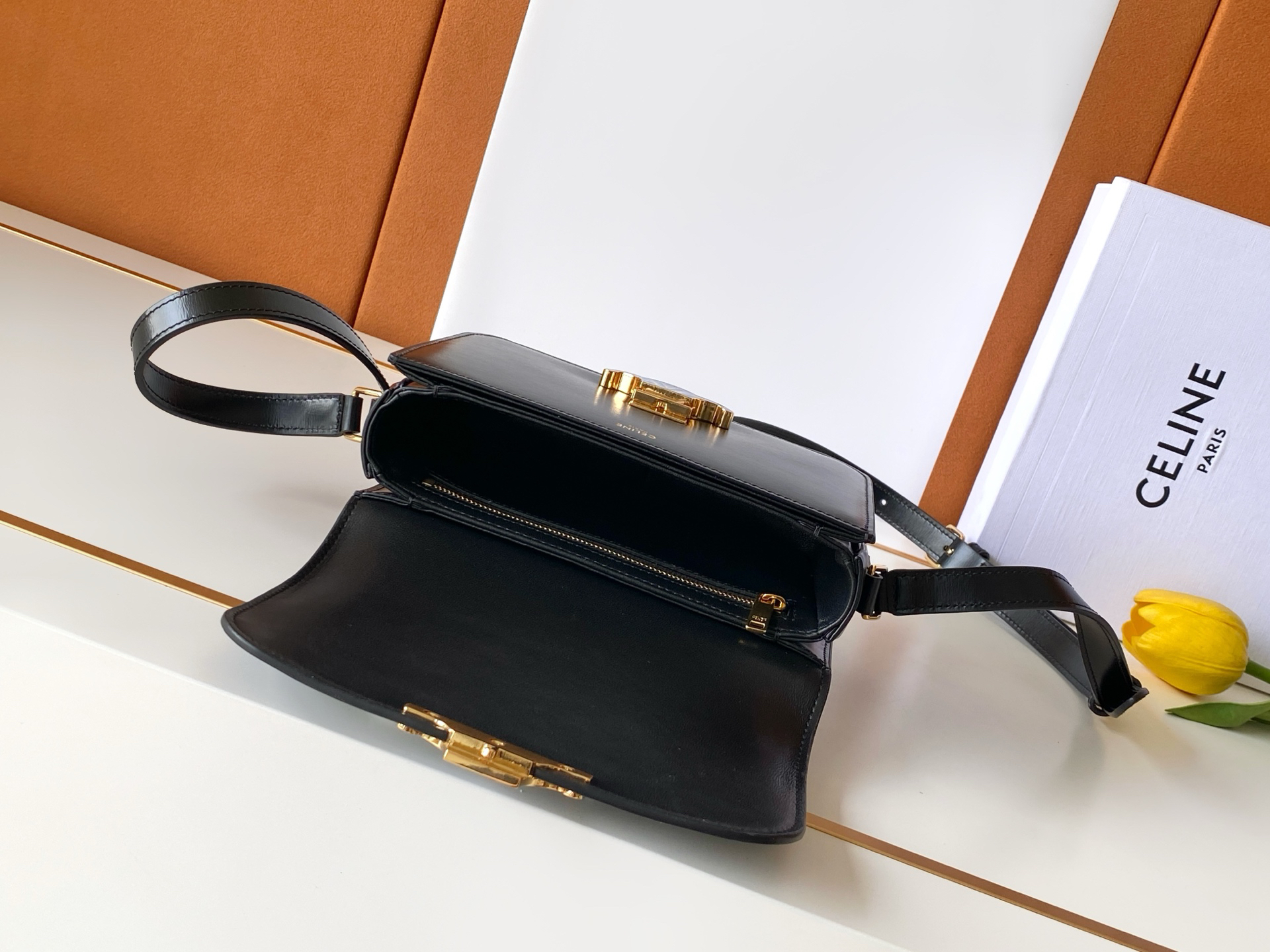 Celine Women's Calfskin Crossbody Bag - Image 8