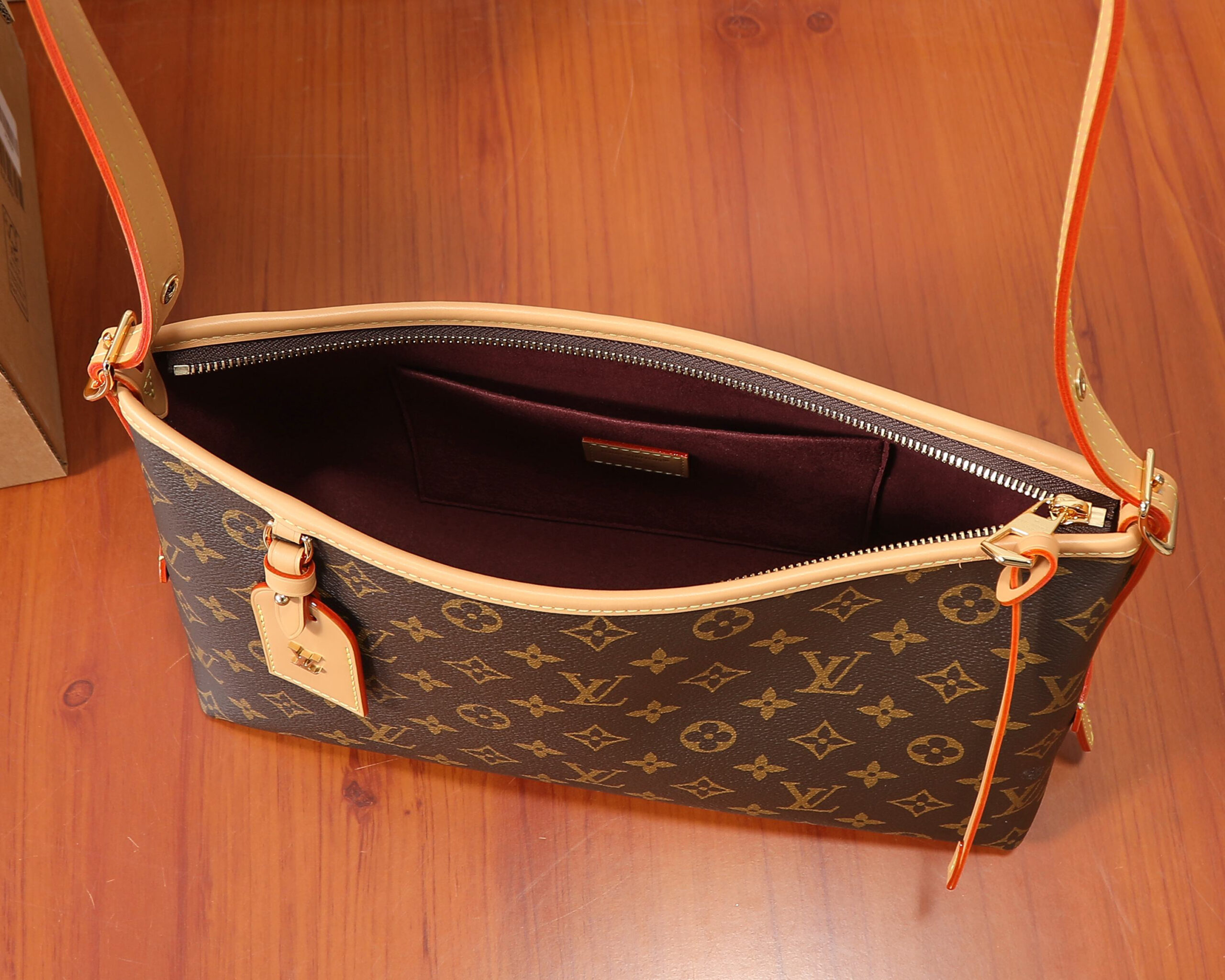 Carryall East West Monogram Canvas Shoulder Bag - Image 8