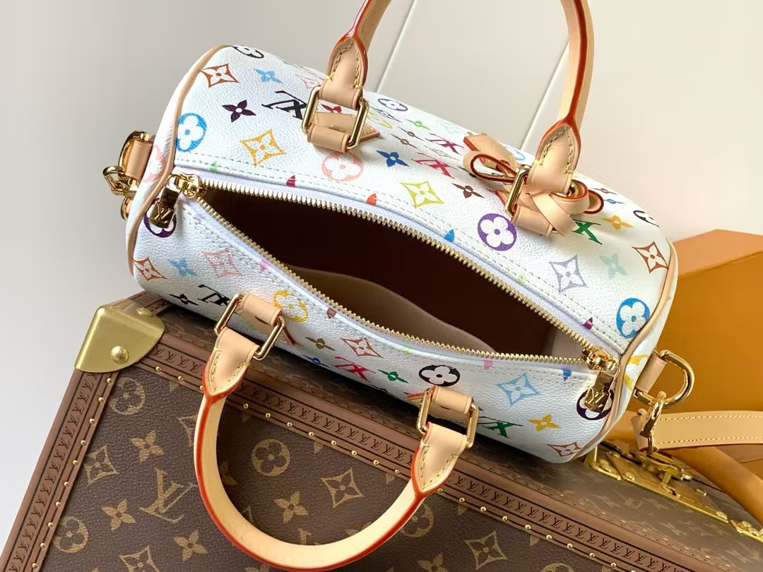 Louis Vuitton x Takashi Murakami Speedy Bandoulière 25 Handbag - Image 8
