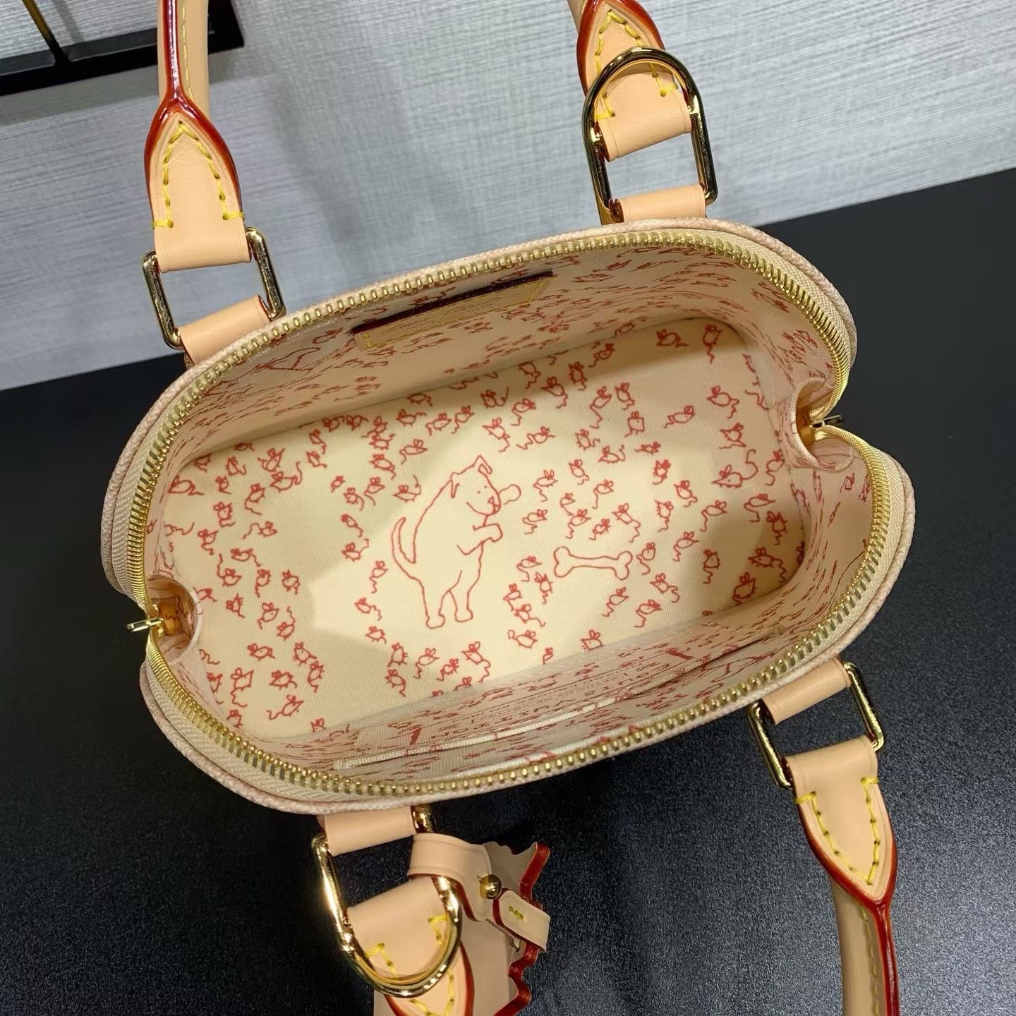 Louis Vuitton Alma BB Meowgram Handbag - Image 8