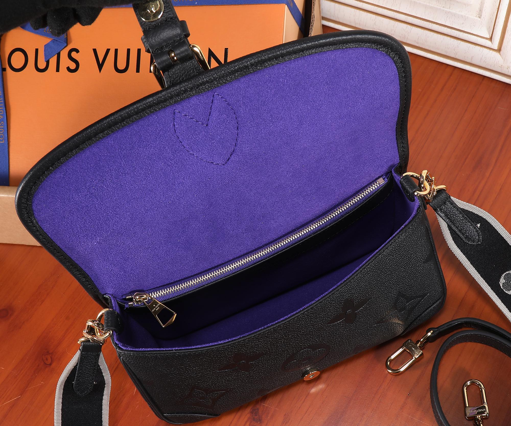 Louis Vuitton Diane Monogram Empreinte Leather Handbag - Image 8