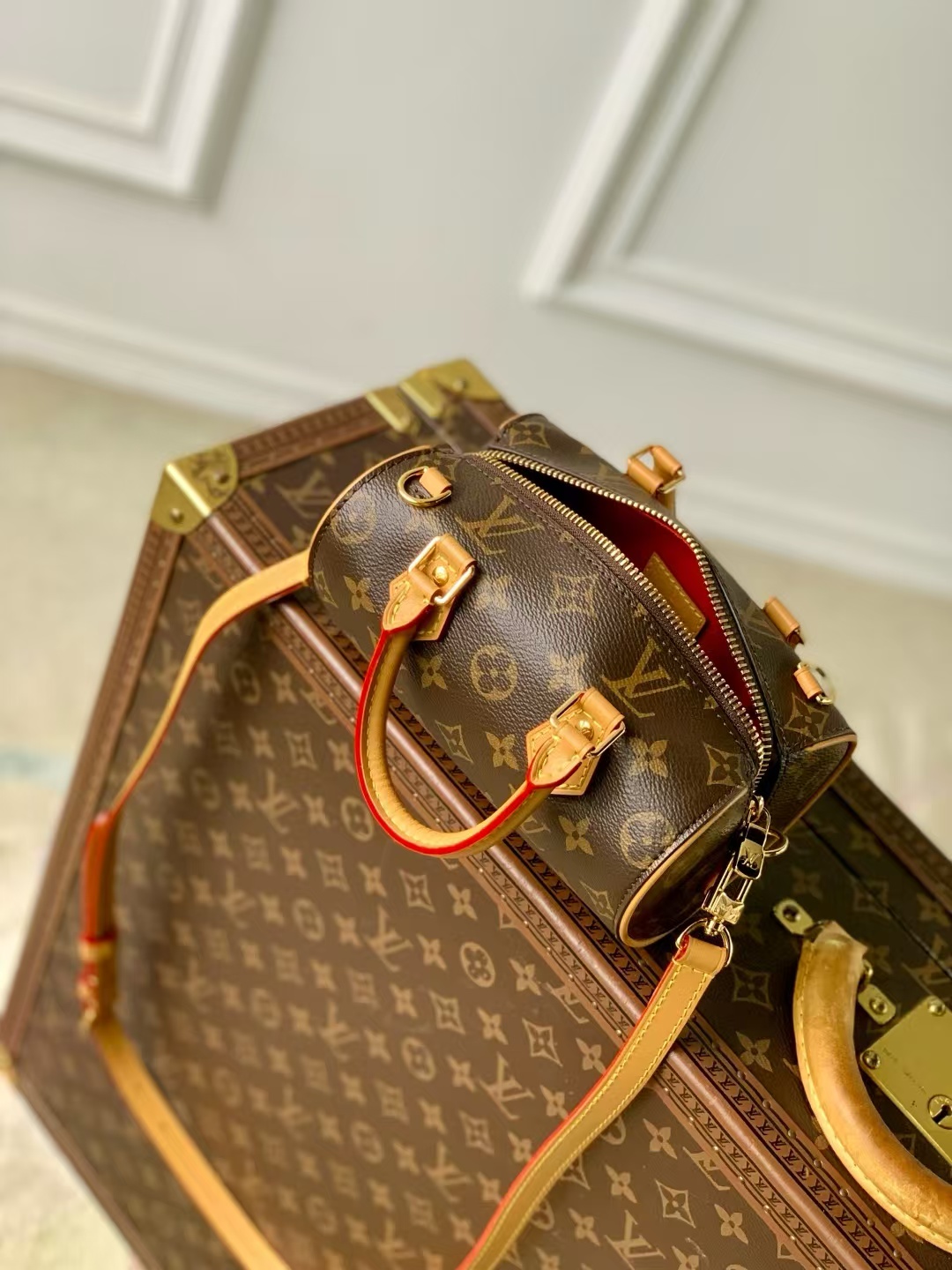 Louis Vuitton Nano Speedy Handbag M13226 - Image 8