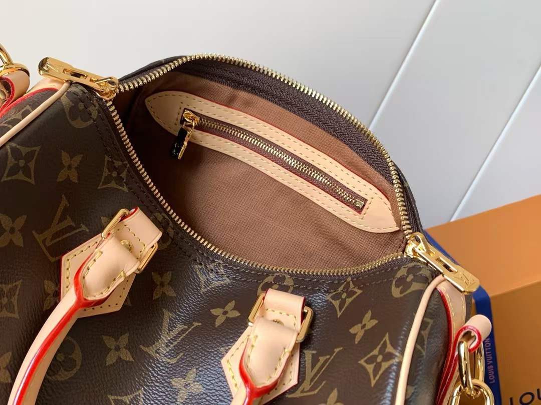 Louis Vuitton Speedy Bandouliere 25 Monogram Canvas Crossbody Bag - Image 8