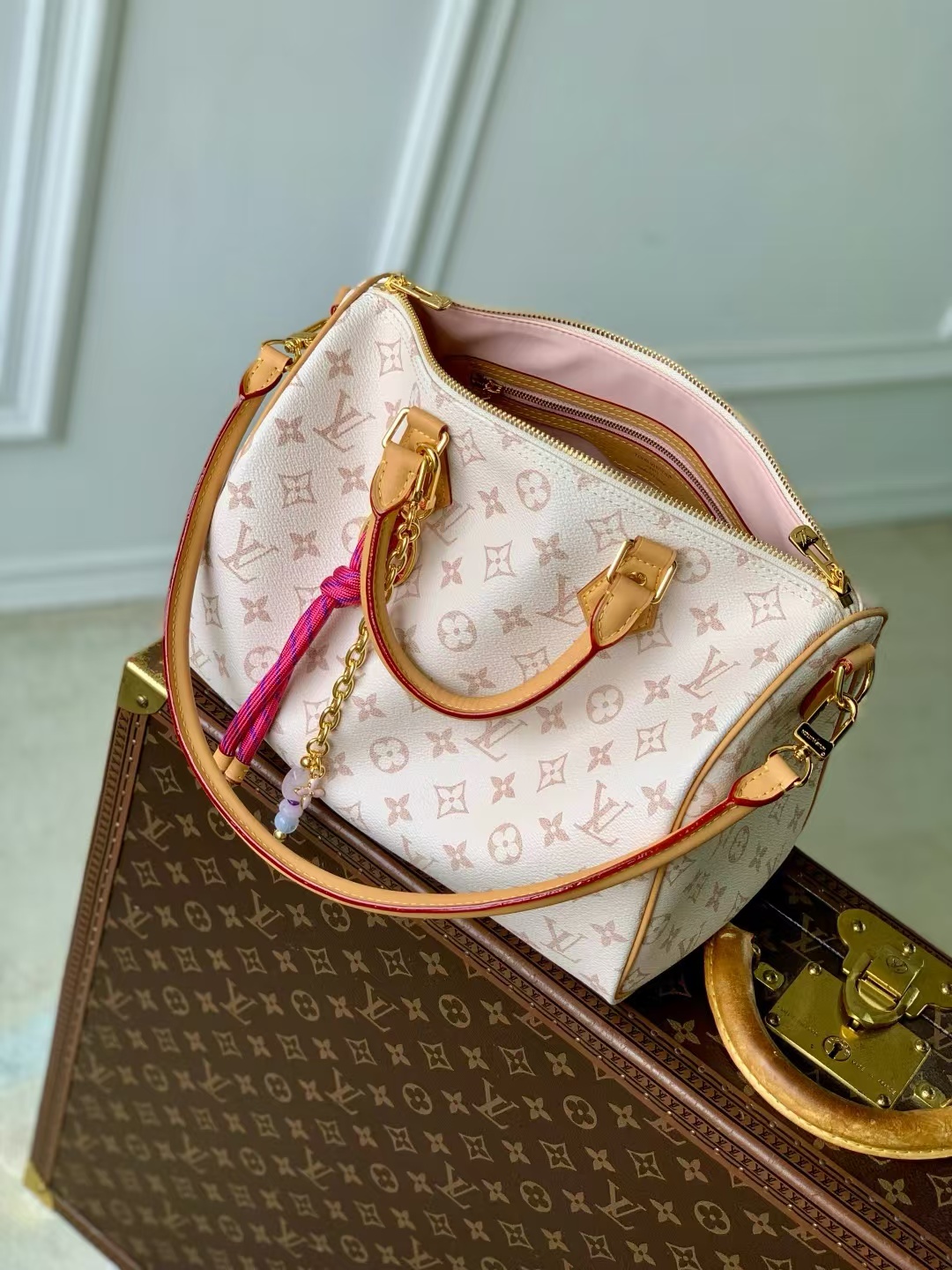 Louis Vuitton Speedy Soft 30 Lucky Handbag - Image 8