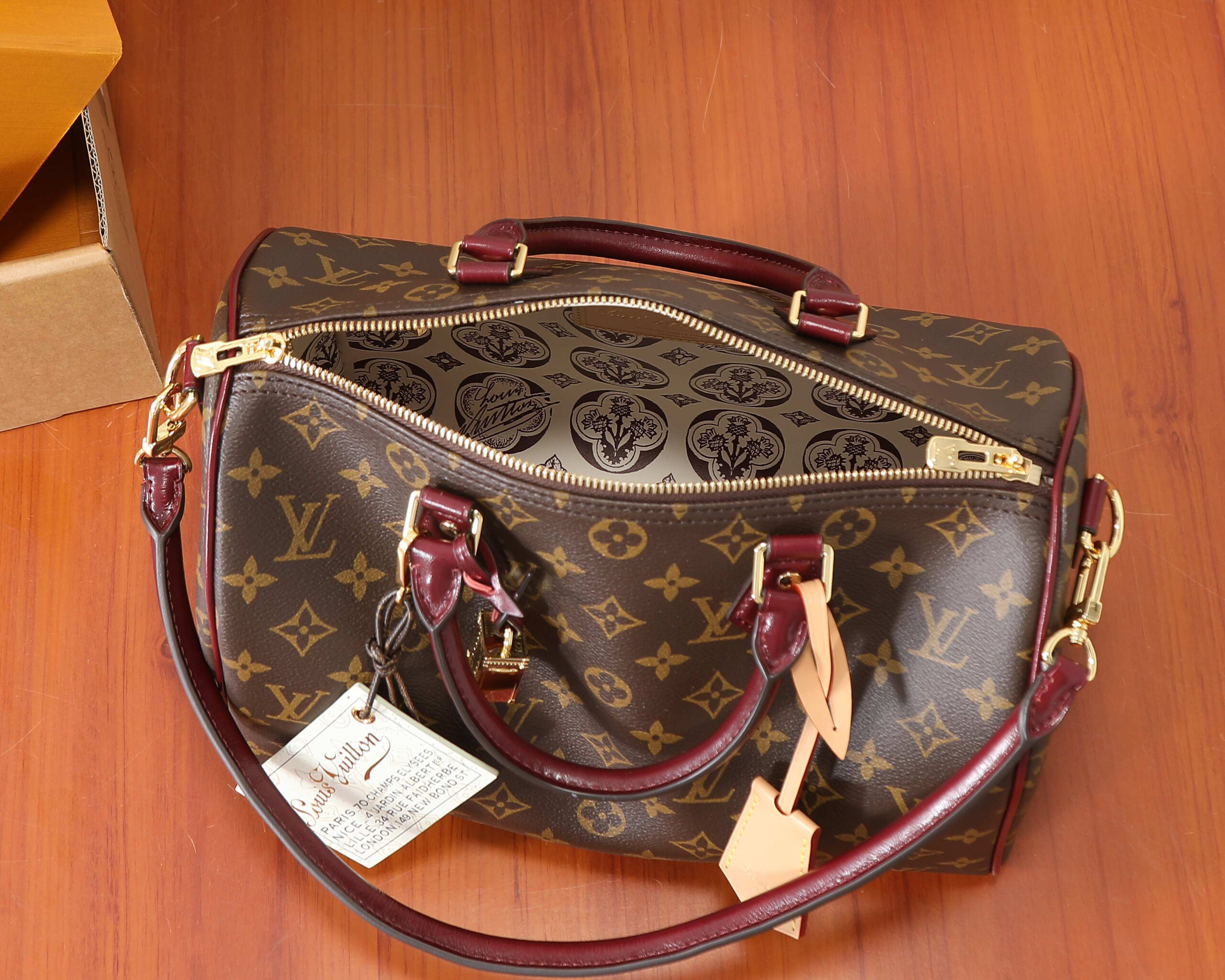 Louis Vuitton Speedy Soft 30 Monogram Anniversary Handbag - Image 8